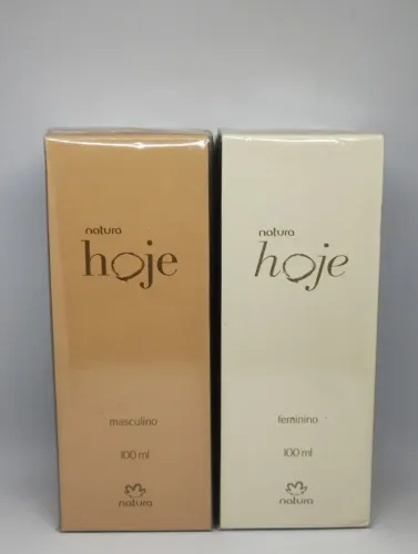 PERFUME NATURA HOJE FEMININO OU MASCULINO 100ML R$ 109,90 CADA