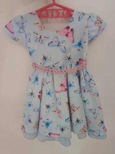 Vestido de festa borboletas