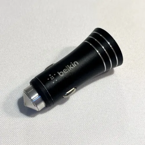 Carregador Veicular USB Duplo Belkin 24W - 2 Portas USB