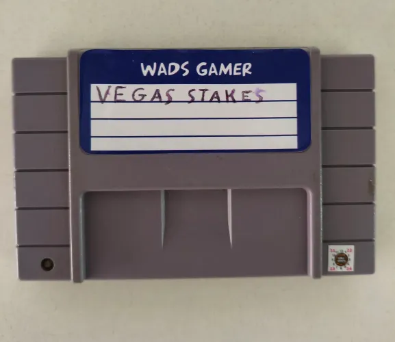 Cartucho original Vegas Stakes Super Nintendo