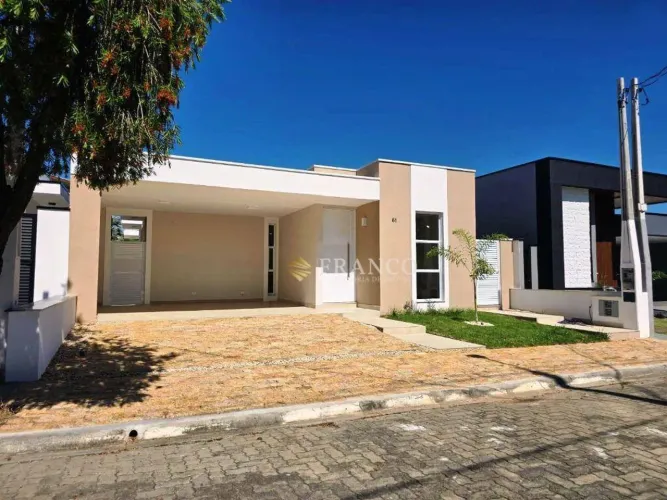Casa com 3 dormitórios para alugar, 175 m² por R$ 5.278,00/mês - Condomínio Pontal da Amiz
