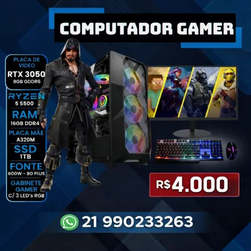 Vendo Pc Gamer * Aceito troca Por PS5, Com Mídia Física *