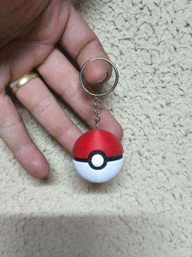Chaveiro Pokebolas 10 unidades 