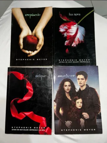 box saga crepúsculo  stephenie meyer (4 livros)
