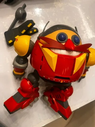 Conjunto de Batalha Sonic The Hedgehog - Robô Gigante Eggman