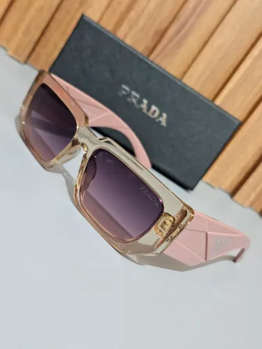 Óculos de sol Feminino Prad Grife Luxo