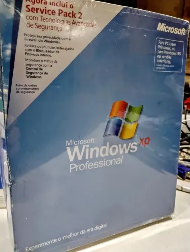Windows XP na Caixa. Relíquia.