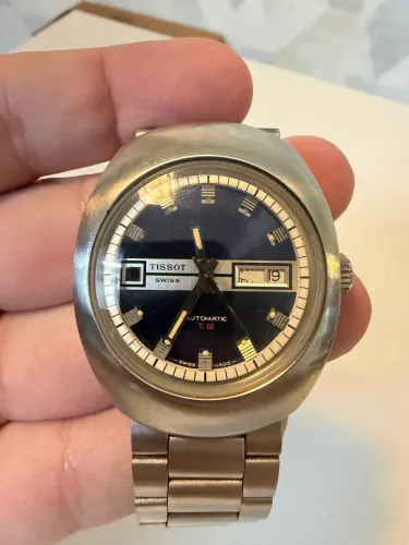 raro relógio tissot automatic t.12 masculino raro perfeito estado revisado