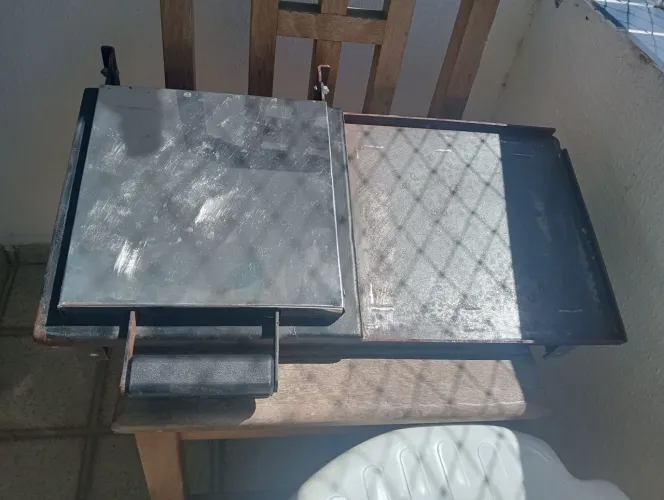 Vendo chapa de hambúrguer