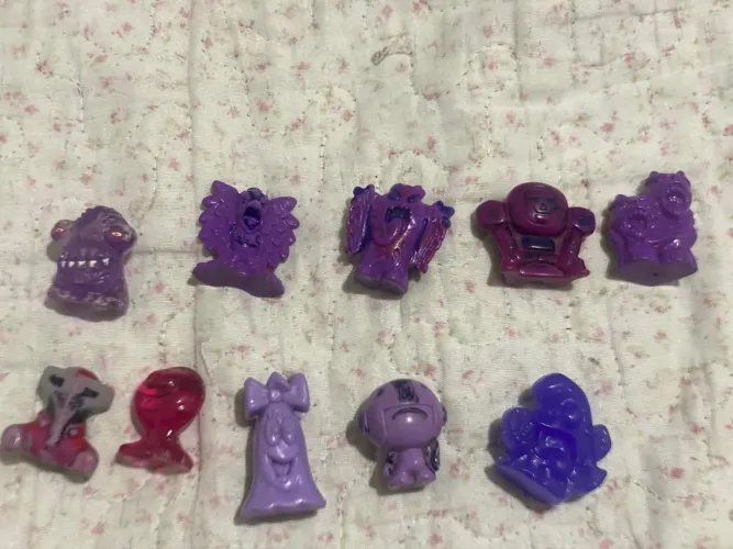 Geloucos e gelocosmicos roxos lote