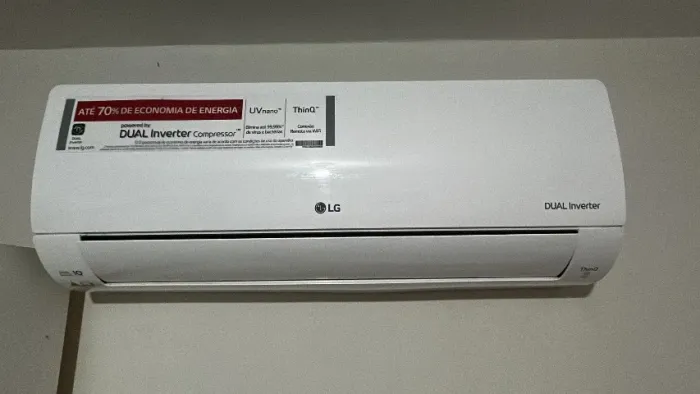Ar Condicionado Inverter 9000 Btus LG Dual Voice UV Nano