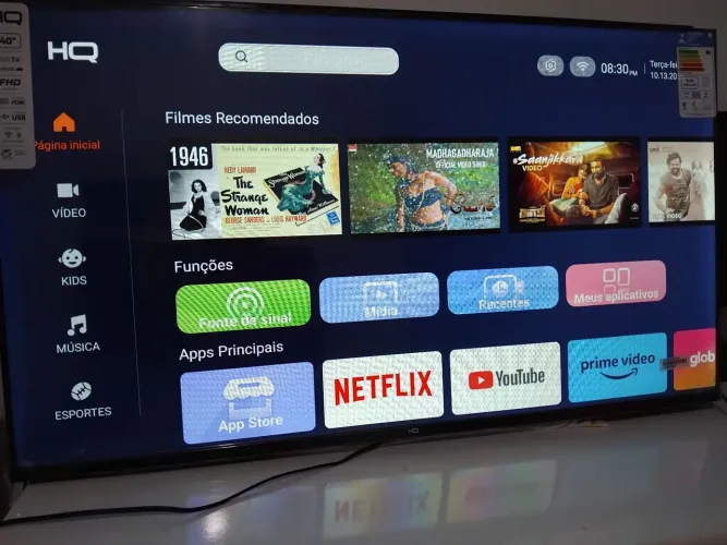 Smart tv 40, FHD, nova. $1.100,00