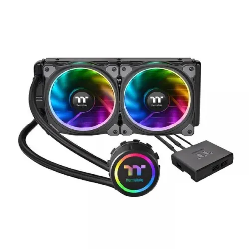 Water Cooler Thermaltake Floe Riing 240 Premium Edition, RGB 240mm, CLW157PL12SWA