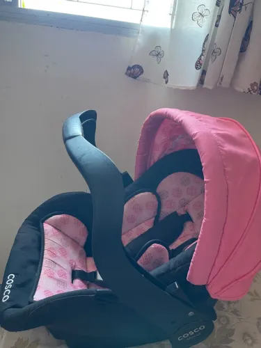 Bebê conforto Cosco Moove original, na cor rosa