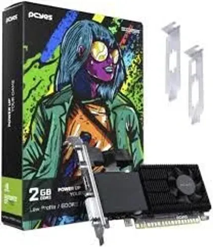 PCYES NVIDIA GeForce GT 730 de 2GB GDDR5 (modelo de 64 bit).