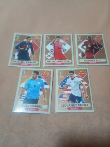 Lote de figurinhas Legends de Bronze Copa 2022