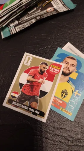 Figurinha da copa do mundo legend Mohamed salah