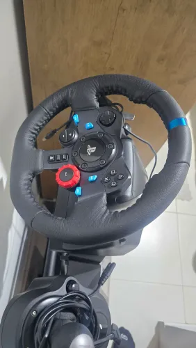 Volante + pedais + câmbio "G29 Logitech PS4"