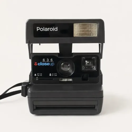 Câmera Instantânea Polaroid 636 Closeup Original Usada