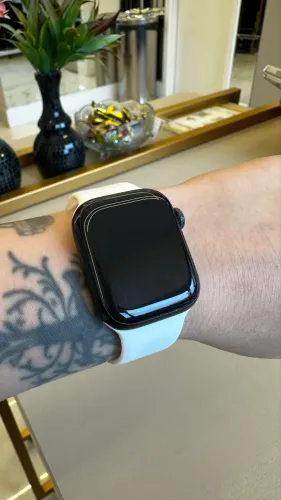 APPLE WATCH SERIES 8 41MM GPS PRETO SEMINOVO / LOJA FÍSICA