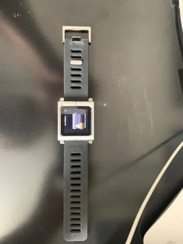iPod nano 6a ger MC692LL rosa com pulseira (O primeiro "apple warch")