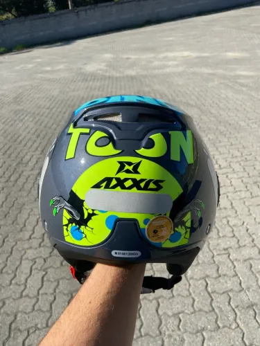 Capacete Axxis tamanho 58