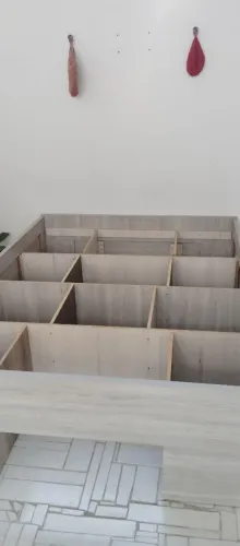 Base de cama casal MDF