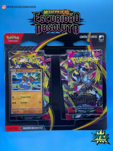 Blister Quadruplo Escuridão Absoluta (TCG Pokémon) - Original Copag