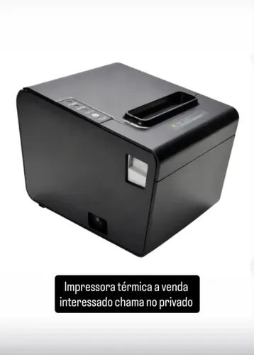 Venda de impressora térmica é o notebook