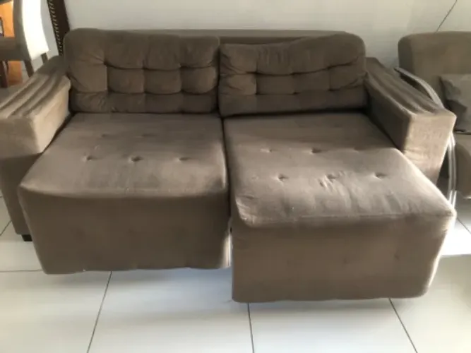 Sofá Retrátil 3 lugares