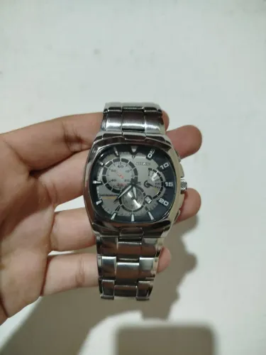 RELÓGIO CITIZEN CRONÓGRAFO ORIGINAL - TODO EM AÇO | PROMOÇÃO R$ 550,00