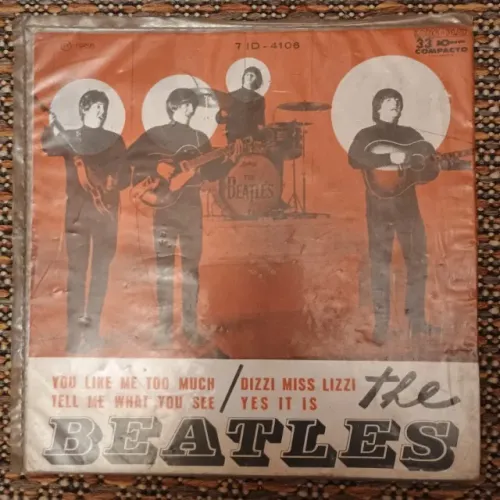 Disco Vinil Compacto The Beatles