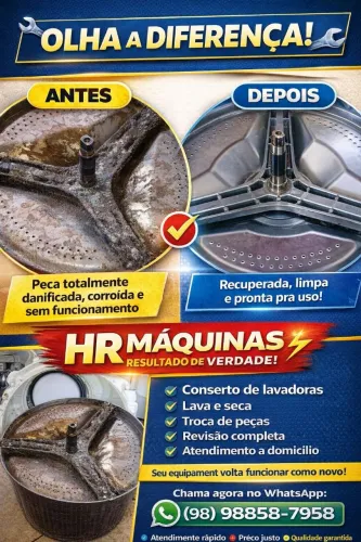 Consertos de máquina de lavar 