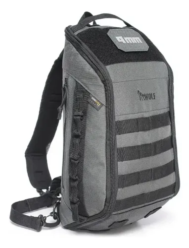 Mochila Transversal Wolf Attack 9mm Urban Grey Cordura®1000d