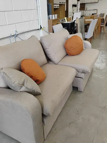 Sofá sem caixa cama baú 3 lugares