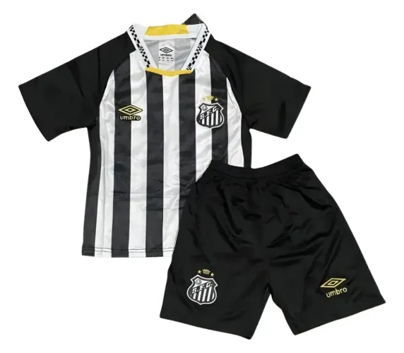 Conjunto Infantil Santos listrado