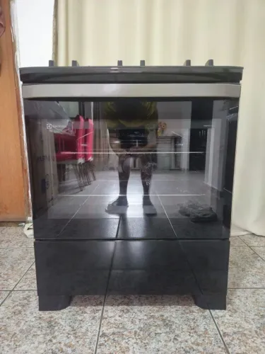 Fogão 5 bocas piso ELETROLUX preto