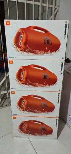 Boombox 4 laranja (ESSE JÁ É O MENOR PREÇO!!!)