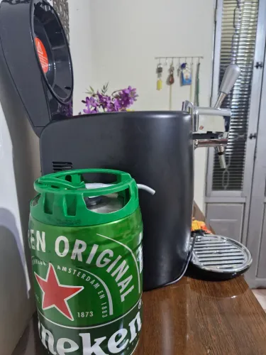 Choppeira Heineken barril 5 litros