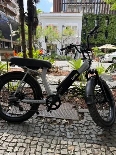 LEV CRUISER S PLUS CINZA- BATERIA ZERO, GARANTIA LEV - RAINHA GUILHERMINA, 90