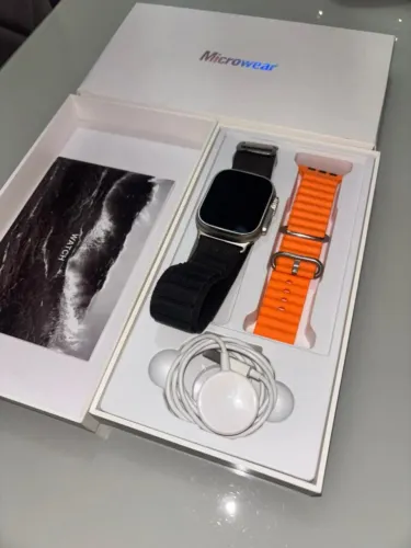 Smartwatch Ultra 49mm Original + 2 Pulseiras + Carregador