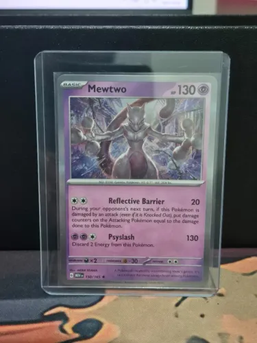 Mewtwo foil ENG 151 - Carta Pokemon