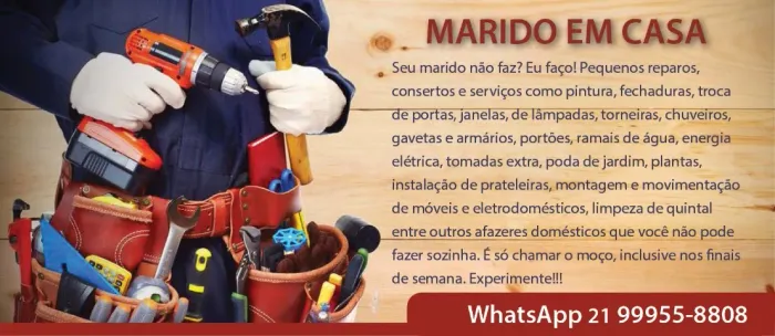 Marido em casa Serviços pra você