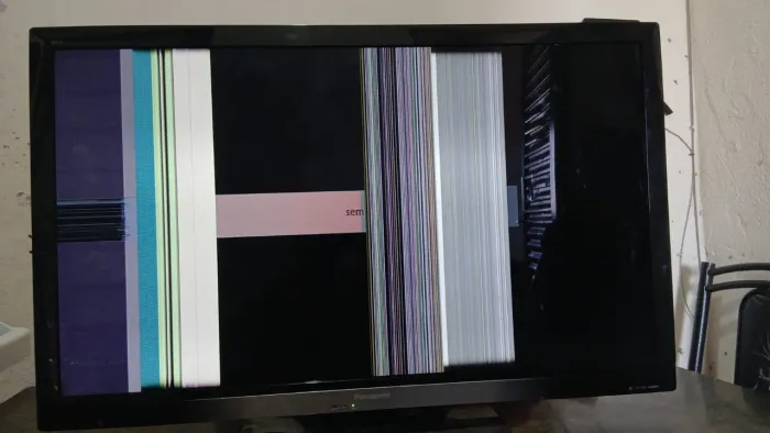 TV estragada