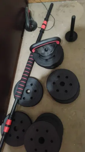 Equipamento de musculação completo