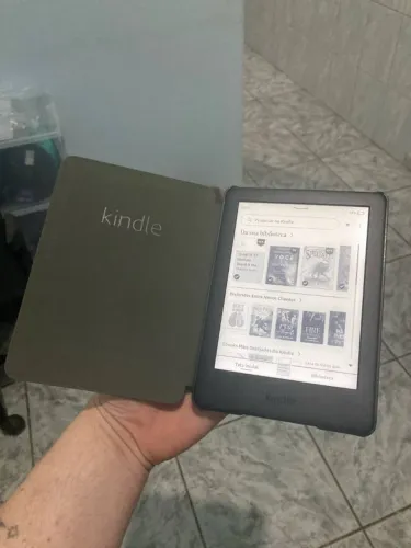 Kindle 10 gen com capa de proteção