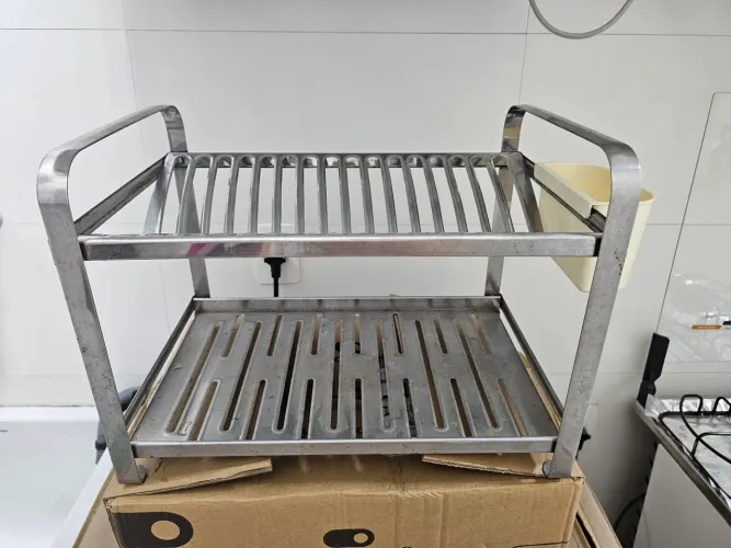 Escorredor louça inox