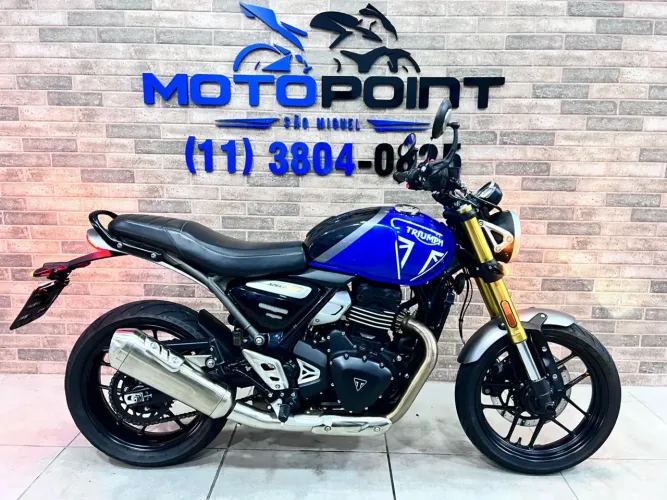 Triumph Speed 400 2024 - Na garantia - Financiamento sem entrada
