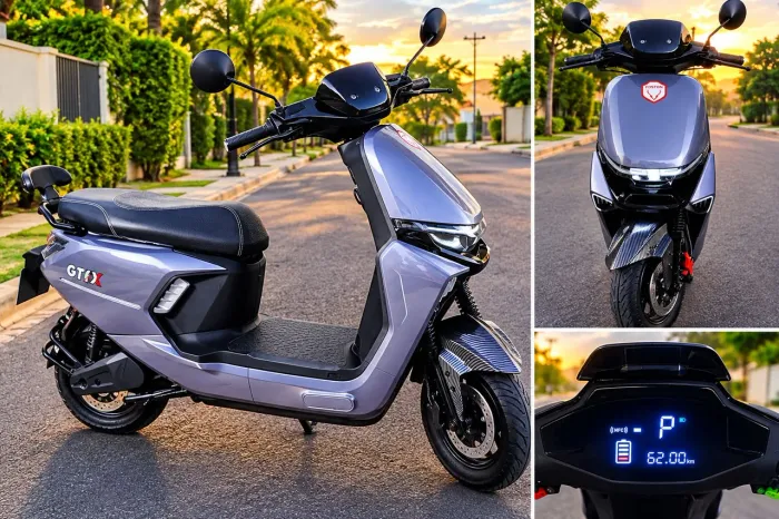 Bicicleta elétrica GT6X 