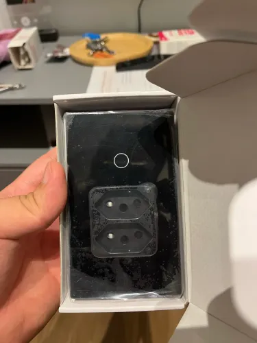 Interruptor com tomada smart